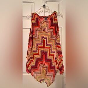 Robert Louis Multicolor Zigzag Top